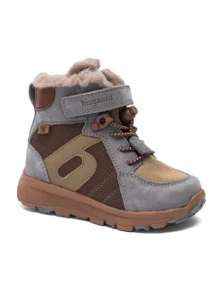Boots ''Marlon'' bruin/grijs