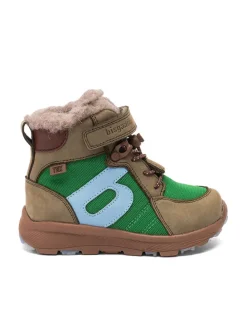 Boots ''Marton'' lichtbruin/groen