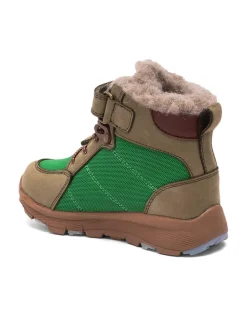 Boots ''Marton'' lichtbruin/groen
