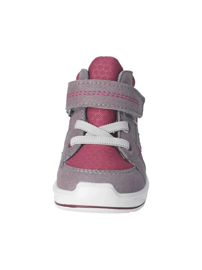 Boots "Paco" grijs/roze