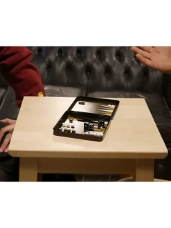 Bordspel ''Game On Backgammon'' zwart - vanaf 8 jaar