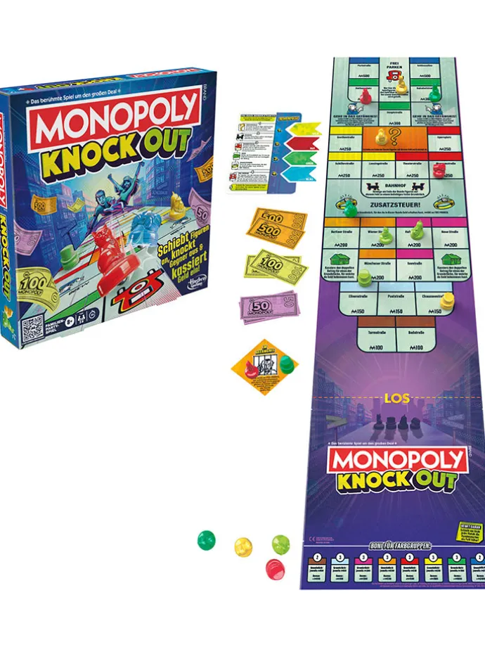 Bordspel "Monopoly Knockout" - vanaf 8 jaar