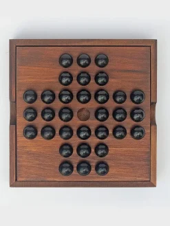 Bordspel ''Solitaire'' bruin - vanaf 8 jaar