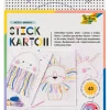 Borduurkaart "Animals" wit - 40 vellen