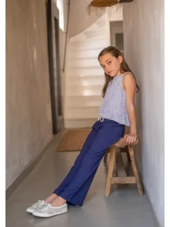 Broek "Fenna" donkerblauw