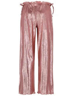 Broek "Penny" lichtroze/goudkleurig