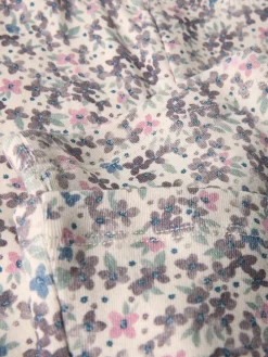 Broek "Pojatas" crème/lichtroze/lichtblauw