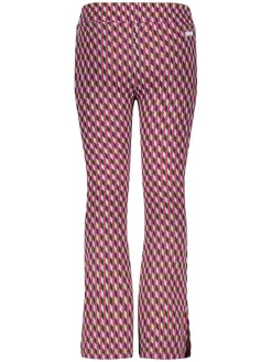 Broek roze/meerkleurig