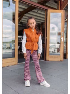 Broek roze/meerkleurig