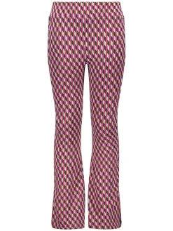 Broek roze/meerkleurig