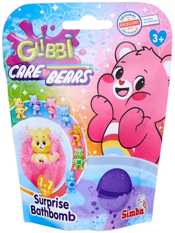 Bruisbal "Glibbi Care Bears Surprise" - vanaf 3 jaar (verrassingsproduct)