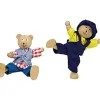 Buigpoppen "Beertjes klerenkist, Benna & Bennoh" - vanaf 3 jaar