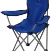 Campingstoel "Isla" blauw - (B)37 x (H)65 x (D)33 cm