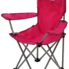 Campingstoel "Isla" roze - (B)37 x (H)65 x (D)33 cm