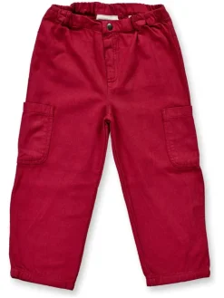 Cargobroek "Leoonie" bordeaux