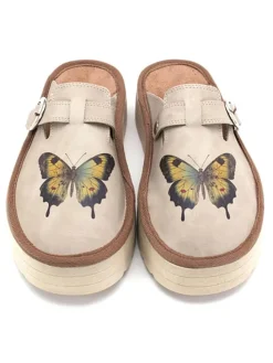 Clogs beige