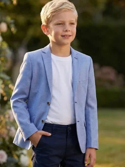 Colbert - slim fit - blauw