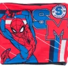 Colsjaal "Spiderman" rood/zwart - (L)58 x (B)26 cm