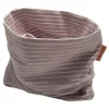 Colsjaal "Winterstripes oldrose" oudroze - (L)50 x (B)24 cm