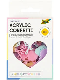 Confetti "Happy Shapes" - vanaf 6 jaar - 100 stuks