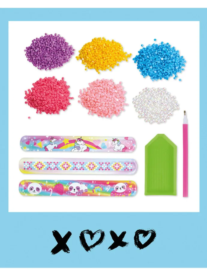 Creativiteitsset "Diamond Art Snap Armbandjes" - vanaf 6 jaar
