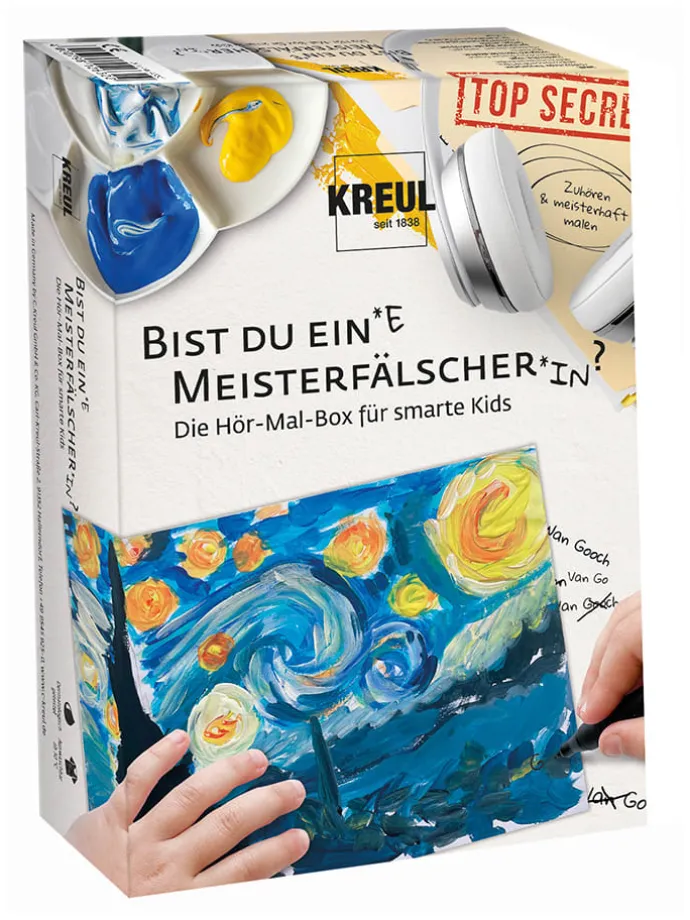 Creativiteitsset "Meisterfälscher Box Sternennacht" - vanaf 4 jaar