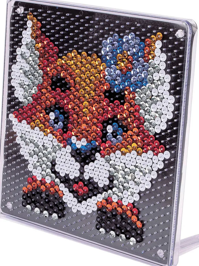 Creativiteitsset "Sequin Vos" - vanaf 5 jaar