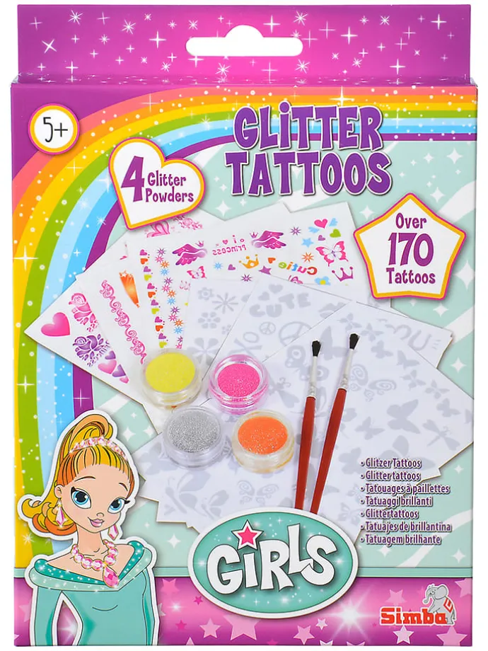 Creativiteitsset "Steffi Glitter Tatoeages" - vanaf 5 jaar