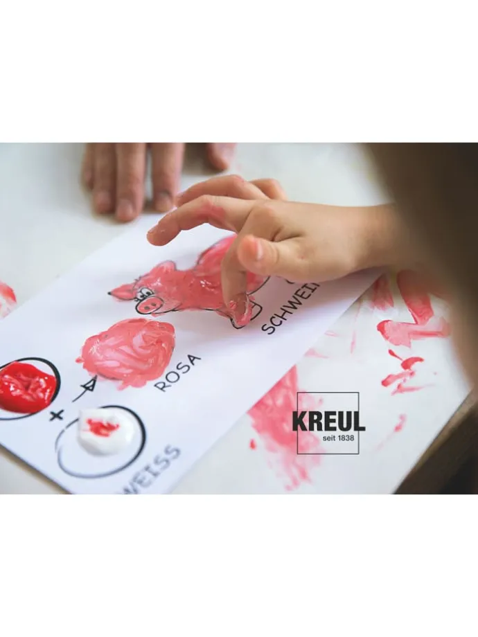 Creativiteitsset "Verf- en speeldoos - Mengen, verven en deppen" - vanaf 4 jaar