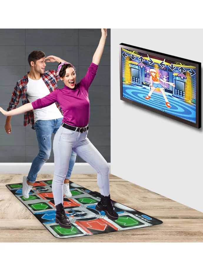 Dansmat "Retro Dance Mat" - vanaf 8 jaar