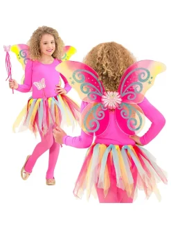 3-delige accessoiresset "Magic Fairy" roze