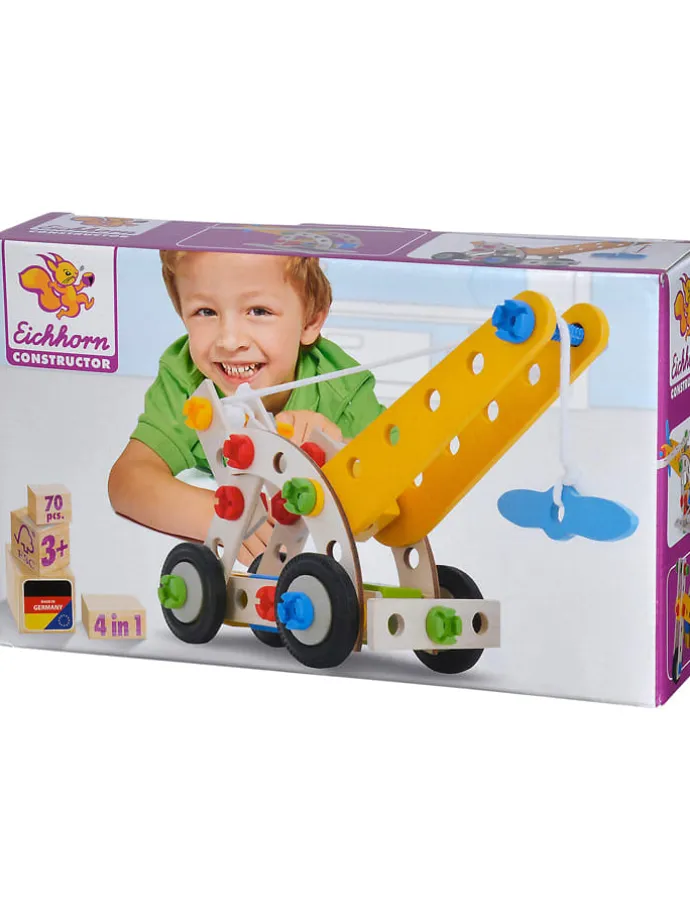 65-delige constructieset "Kraanwagen" - vanaf 3 jaar