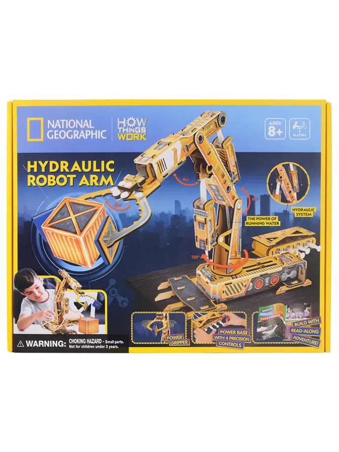 168-delige constructiespeelgoedset "Hydraulische Robotarm" - vanaf 8 jaar