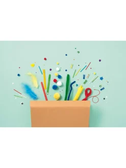 1300-delige creativiteitsset "Wood mix" - vanaf 5 jaar