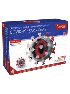 50-delige 4D-bouwset "Covid-19" - vanaf 8 jaar