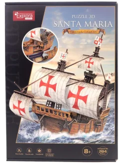 204-delige 3D-puzzel 