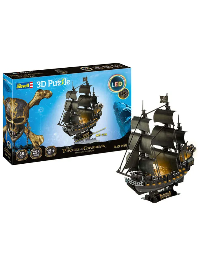 293-delige 3D-puzzel "Black Pearl - led Edition" - vanaf 12 jaar