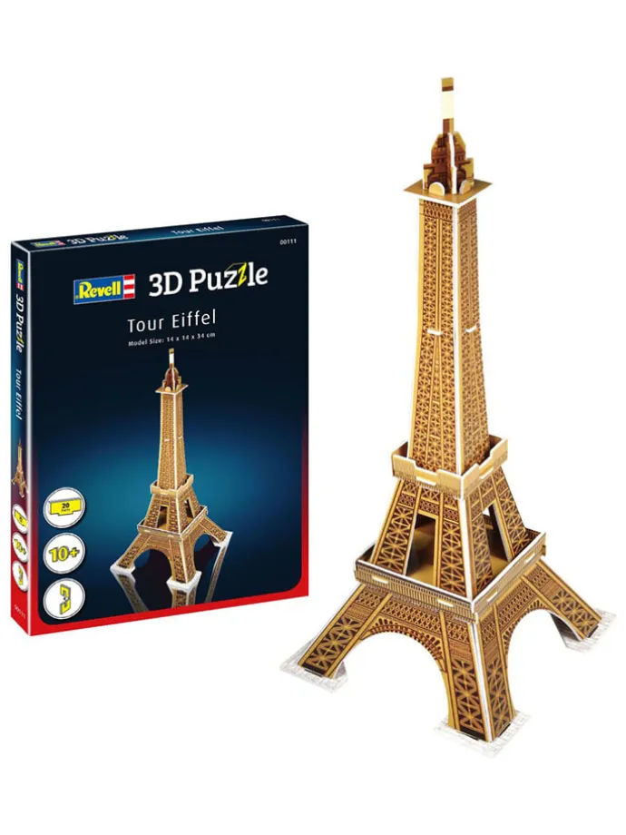 20-delige 3D-puzzel "Eiffeltoren" - vanaf 10 jaar