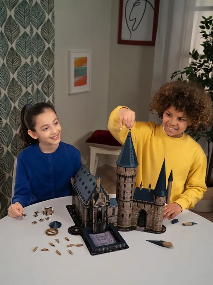 72-delige 3D-puzzel " Hogwarts Kasteel - De Grote Zaal" - vanaf 10 jaar