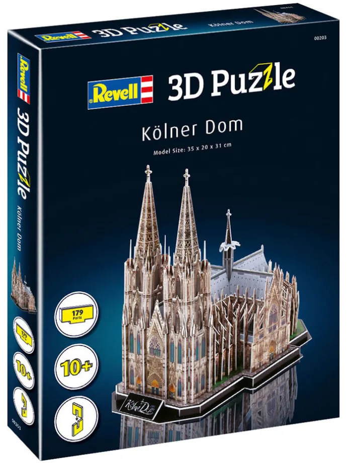 179-delige 3D-puzzel "Kölner Dom" - vanaf 10 jaar