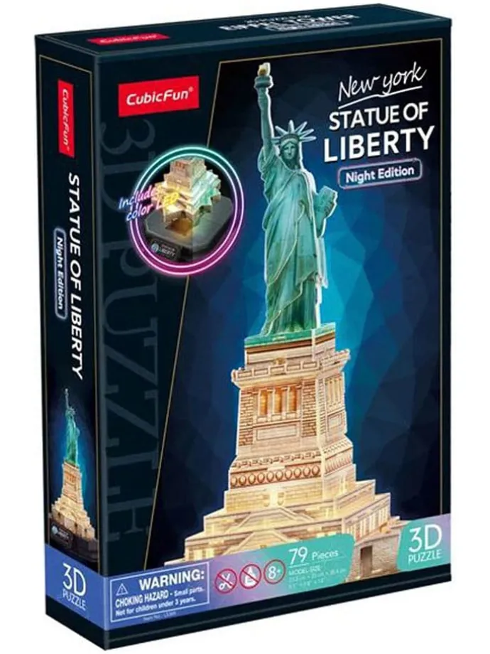 79-delige 3D-puzzel "New York Skyline" - vanaf 12 jaar