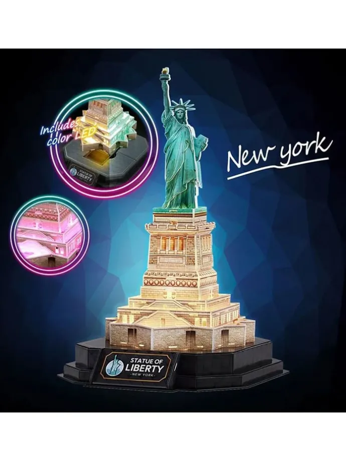 79-delige 3D-puzzel "New York Skyline" - vanaf 12 jaar
