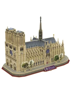 128-delige 3D-puzzel "Notre Dame Parijs" - vanaf 8 jaar