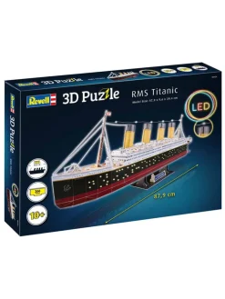 266-delige 3D-puzzel "RMS Titanic - LED Edition" - vanaf 10 jaar
