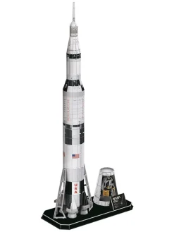 136-delige 3D-puzzel "Space Misson Apollo V" - vanaf 8 jaar