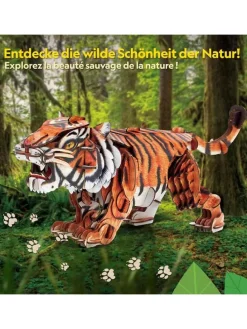 87-delige 3D-puzzel "Tiger" - vanaf 6 jaar