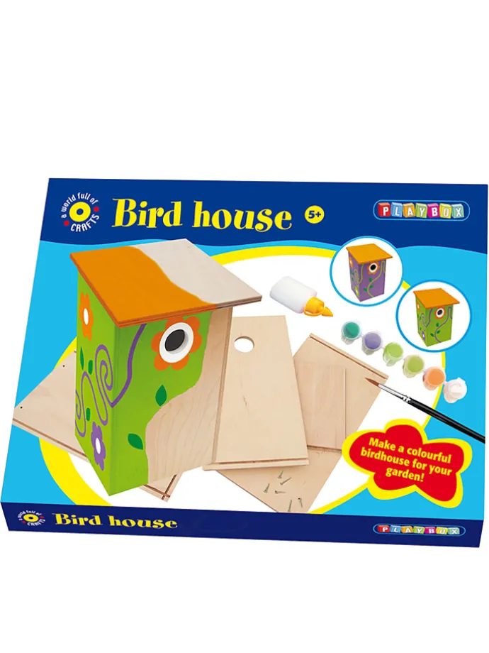 14-delige knutselset ''Vogelhuisje'' - vanaf 5 jaar