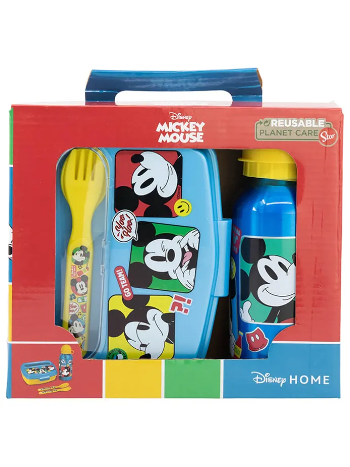 5-delige lunchset "Mickey Mouse"