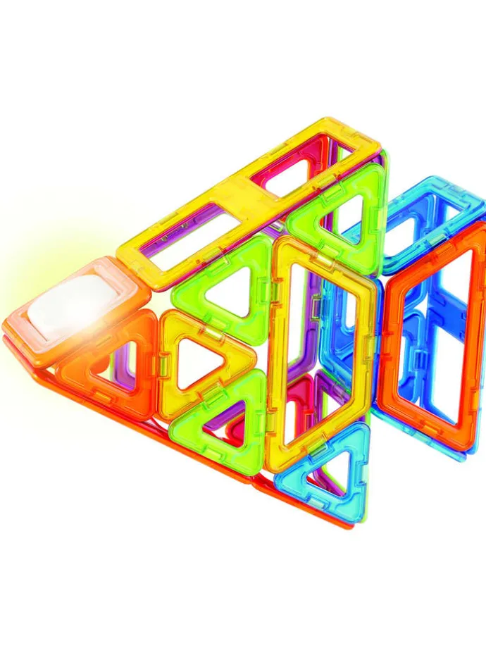 54-delige magneetspeelset "Dynamic Flash Set" - vanaf 3 jaar