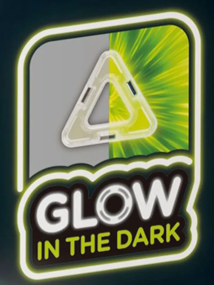 20-delige magneetspeelset "Glowing Craft Set" - vanaf 3 jaar